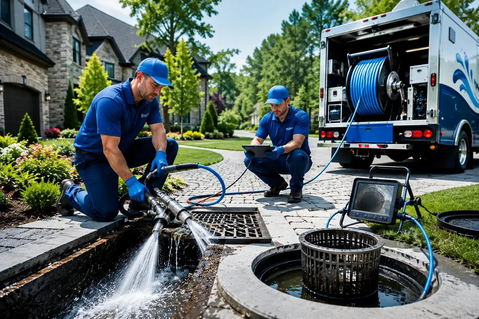 Local outdoor drain cleaning professionals in Rockfall, CT